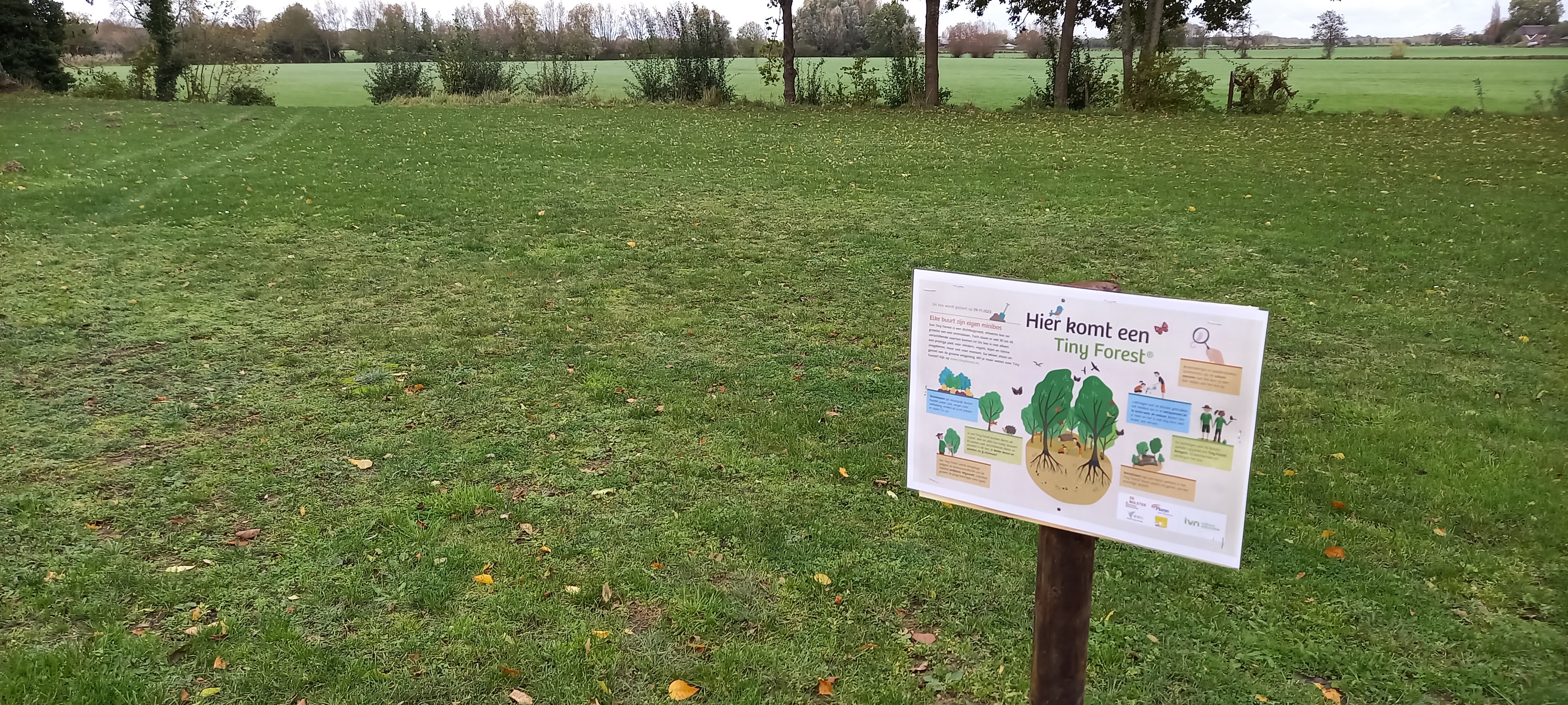 Leerlingen gaan Tiny Forest in Voorst realiseren